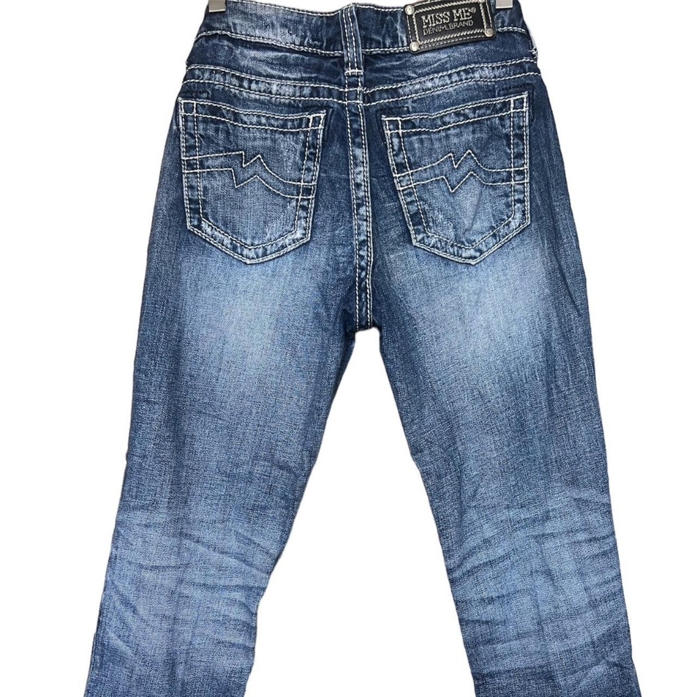 Miss Me boyfriend capri denim pants